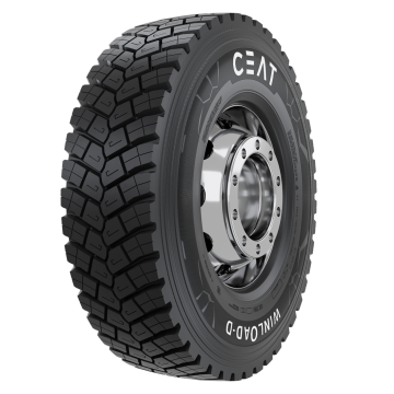 Opona 315/80R22.5 CEAT Winload-D 158/156K M+S, 3PMSF, (D,A,B) TL