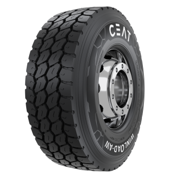 Opona 385/65R22.5 CEAT Winload-AW 164K M+S, 3PMSF, (C,A,A) TL
