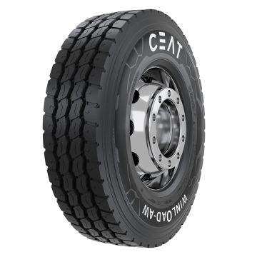 Opona 13R22.5 CEAT Winload-AW 158/156K M+S, 3PMSF, (D,A,A) TL